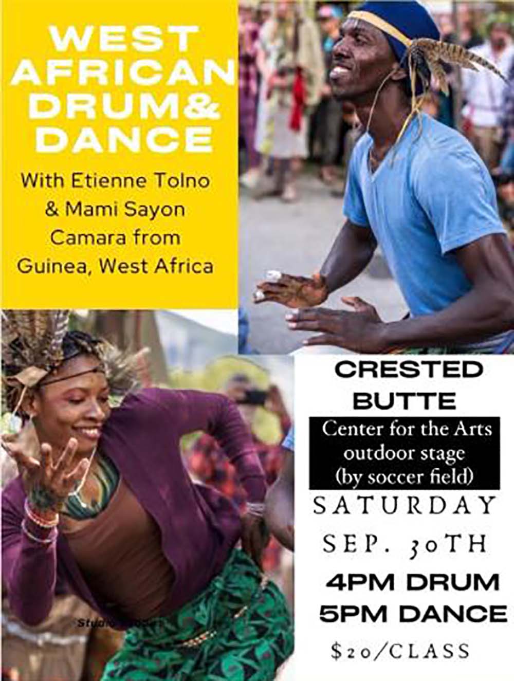 West African Drum and Dance - Hey Crested Butte