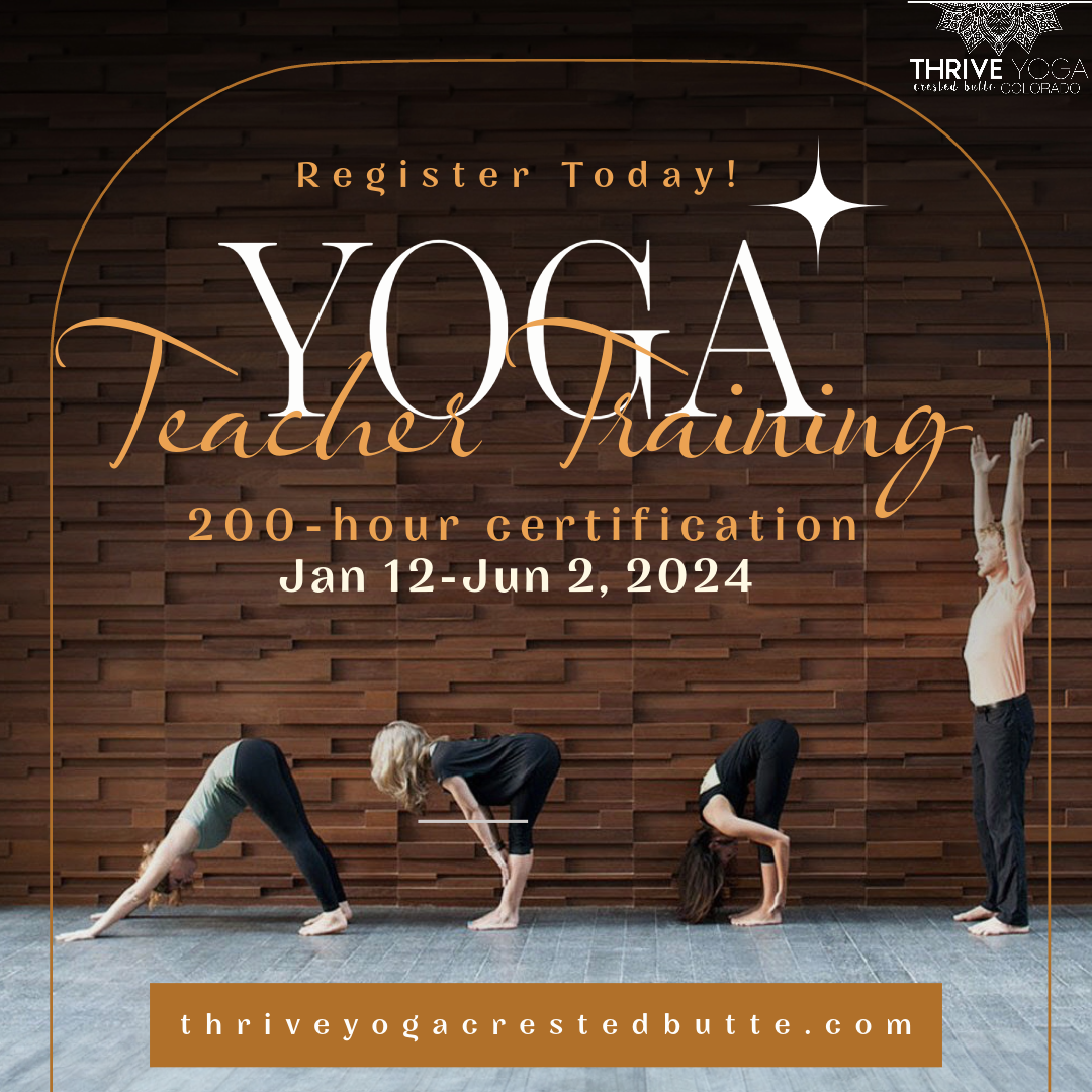 200 Hour Hatha-Vinyasa Yoga Teacher Training - Hey Crested Butte