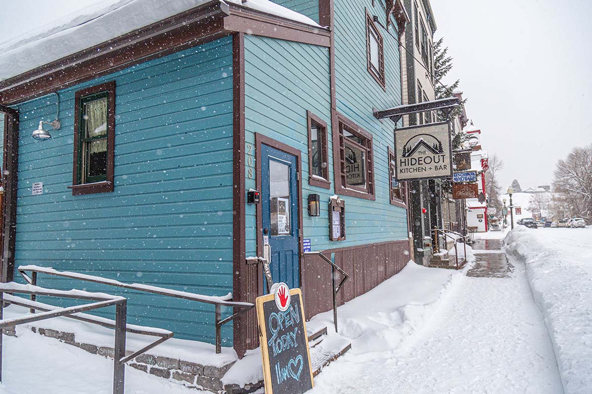 The Hideout Kitchen and bar- Crested Butte, Colorado